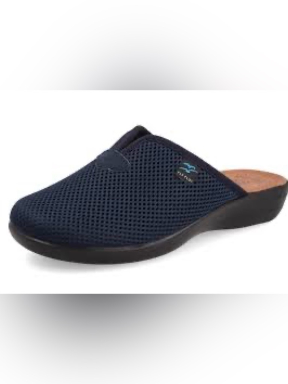 Fly Flot Navy Mesh Mule Slippers 40/9